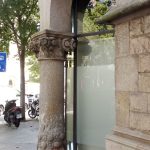 Pilar de piedra | Casa de les Punxes - Casa Terrades - Construcción y Reformas en Barcelona /Construcción modernista en ladrillos y piedra con detalle constructivos en hierro.