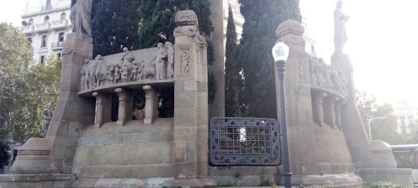 Monumento a Jacinto Verdaguer Reformas Barcelona