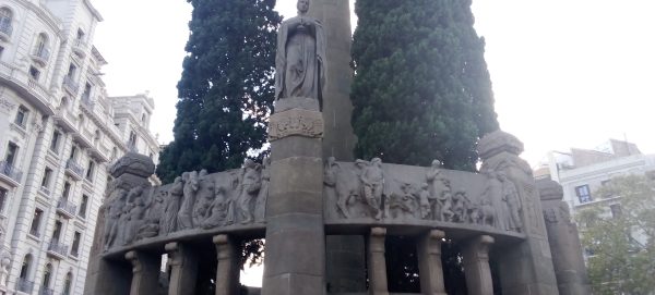 Monumento a Jacinto Verdaguer Reformas Barcelona