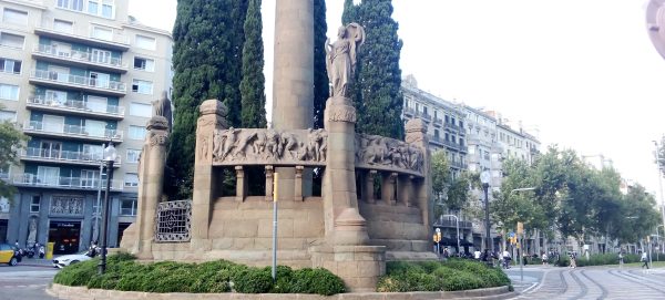 Monumento a Jacinto Verdaguer Reformas Barcelona