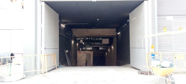 Mercado de la Abaceria - Gràcia - Barcelona reforma del mercado - entrega octubre 2026 Entrada del Parking