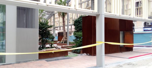 Mercado de la Abaceria - Gràcia - Barcelona reforma del mercado - entrega octubre 2026 Vista de travessera de Gràcia