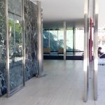 Pabellón Alemán en Barcelona; Arquitectura: Movimiento Moderno Barcelono Barcelona - Reconstrucción y rehabilitación de casas y edificiios Barcelona.