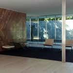 Instalación ventanas Barcelona - Pabellón Alemán en Barcelona; Arquitectura: Movimiento Moderno Barcelono Barcelona - Reconstrucción y rehabilitación de casas y edificiios Barcelona.